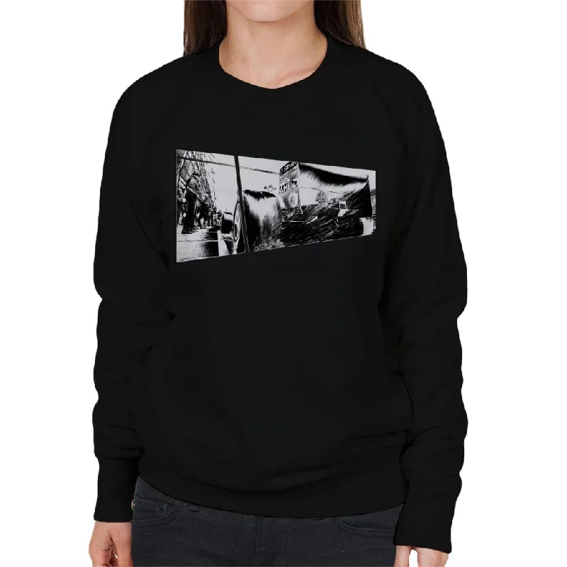 Motorsport Images Water Sprays From Rear Tyres F2003 GA Women's Sweatshirt Hoodie with Color Block Contrast Stylish Motorsport Images Water Sprays From Rear Tyres F2003 GA Women's Sweatshirt Hoodie with Color Block Contrast Stylish