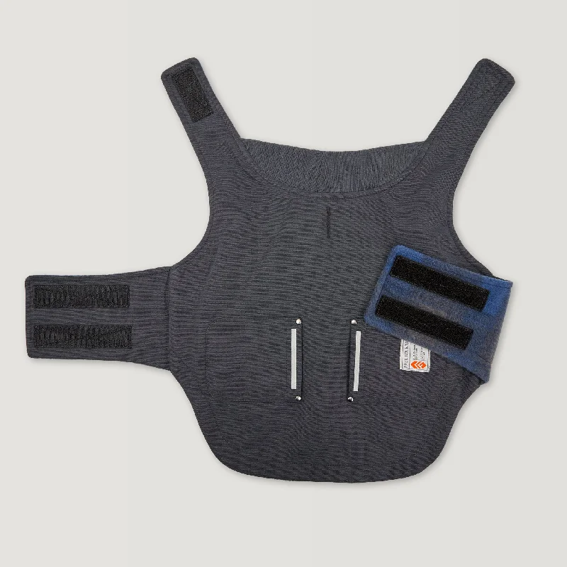 Charcoal/Blue Plaid
