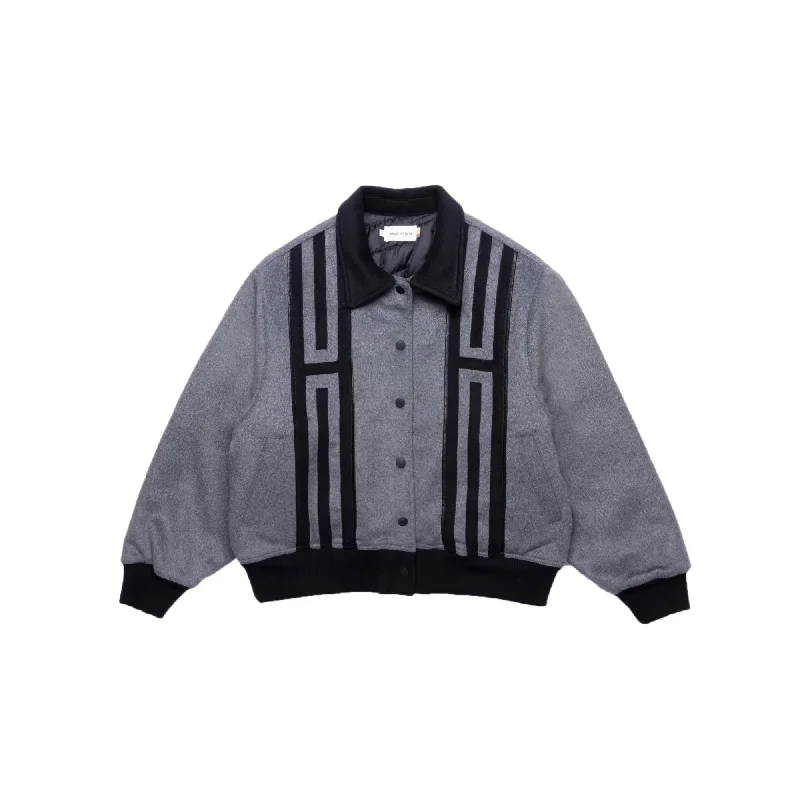 Honor The Gift Womens Prep School Bomber Jacket Knit Jacket Woven Jacket Fleece Jacket