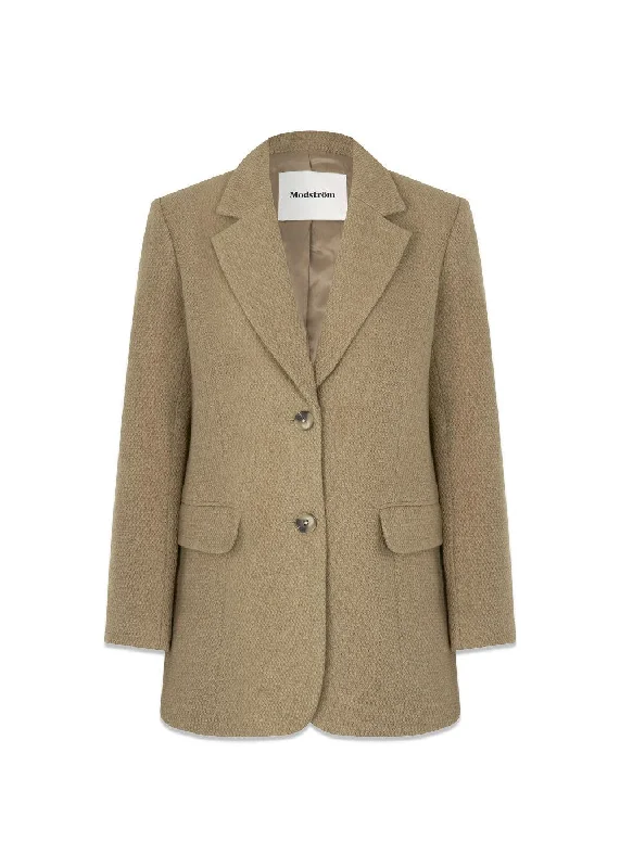 GinniMD jacket - Dune Faux Fur Fabric Real Fur Fabric Shearling Fabric