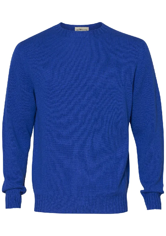Klein Crewneck Cashmere Sweater Toggled Drawstring Belted