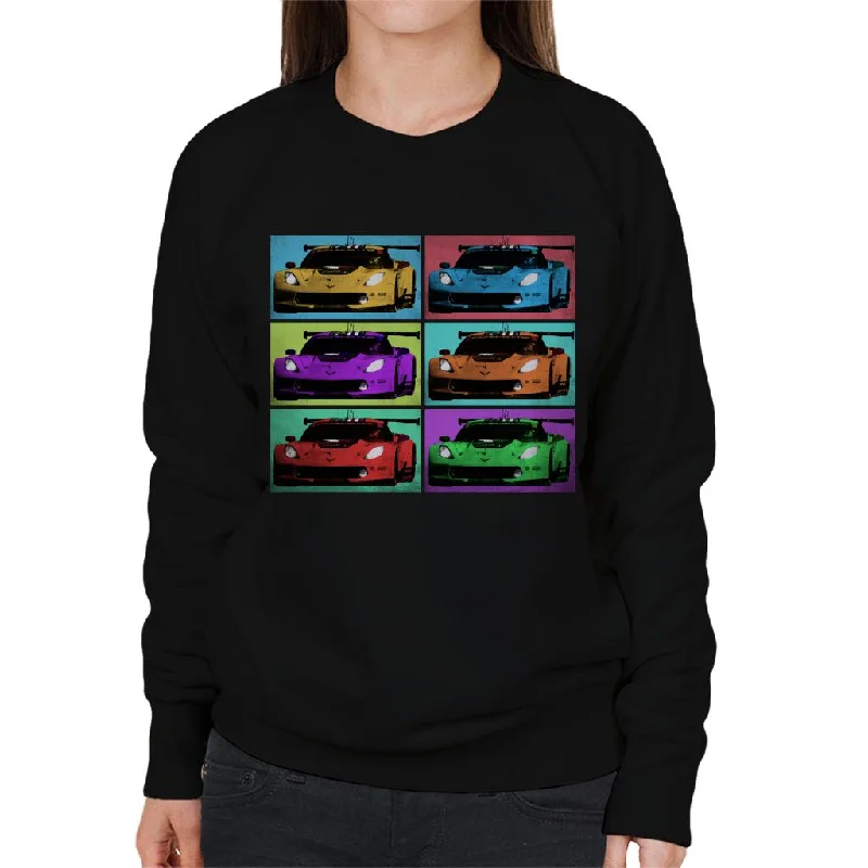 Motorsport Images Chevrolet Corvette C7 R Women's Sweatshirt Hoodie with Double Zipper Versatile Adjustable Motorsport Images Chevrolet Corvette C7 R Women's Sweatshirt Hoodie with Double Zipper Versatile Adjustable