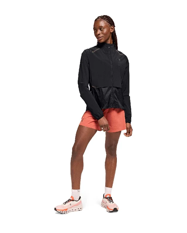ON | Weather Jacket | Black | Dames Knit Jacket Woven Jacket Fleece Jacket