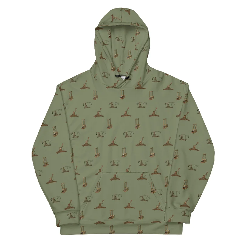 Catapults Trebuchets and Guillotines Brushed Fleece Hoodie Hoodie with Velcro Closure Adjustable Secure Catapults Trebuchets and Guillotines Brushed Fleece Hoodie Hoodie with Velcro Closure Adjustable Secure