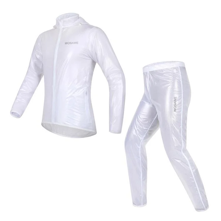 WOSAWE Waterproof Windproof White Cycling Rain Coats Jackets Set Wool Jacket Cashmere Jacket Tweed Jacket WOSAWE Waterproof Windproof White Cycling Rain Coats Jackets Set Wool Jacket Cashmere Jacket Tweed Jacket