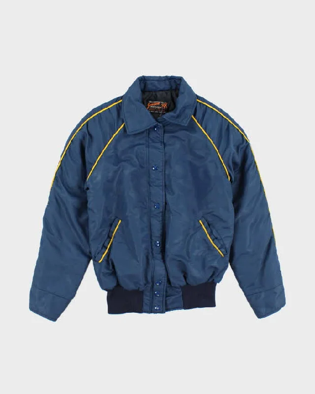 Vintage Women's Insulated Sports Jacket - S Rayon Jacket Velvet Jacket Corduroy Jacket