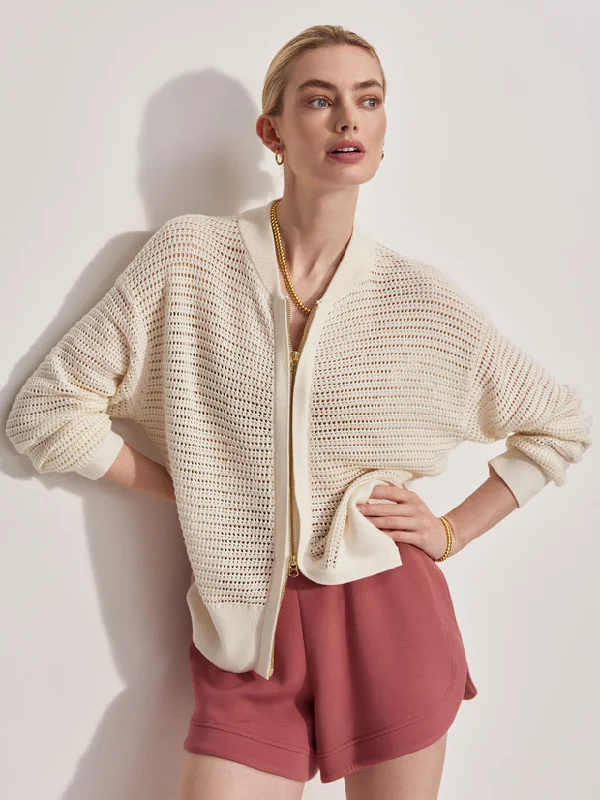 Varley - Ward Knit Jacket Striped Jacket Polka Dot Jacket Floral Jacket