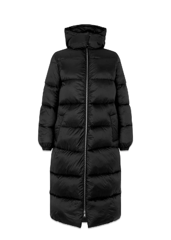 StellaMD long jacket - Black Insulated Jacket Fitted Jacket Loose Jacket