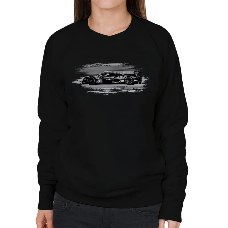 Motorsport Images Oreca 07 Gibson Jamin Ragues Dumas Women's Sweatshirt Hoodie with Hem Lace Feminine Delicate Motorsport Images Oreca 07 Gibson Jamin Ragues Dumas Women's Sweatshirt Hoodie with Hem Lace Feminine Delicate