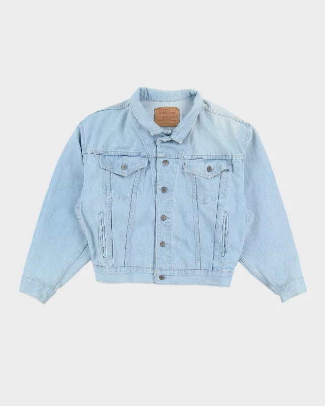 Vintage 80s Levi's Lightwash Denim Jacket - M Nylon Jacket Polyester Jacket Spandex Jacket Vintage 80s Levi's Lightwash Denim Jacket - M Nylon Jacket Polyester Jacket Spandex Jacket