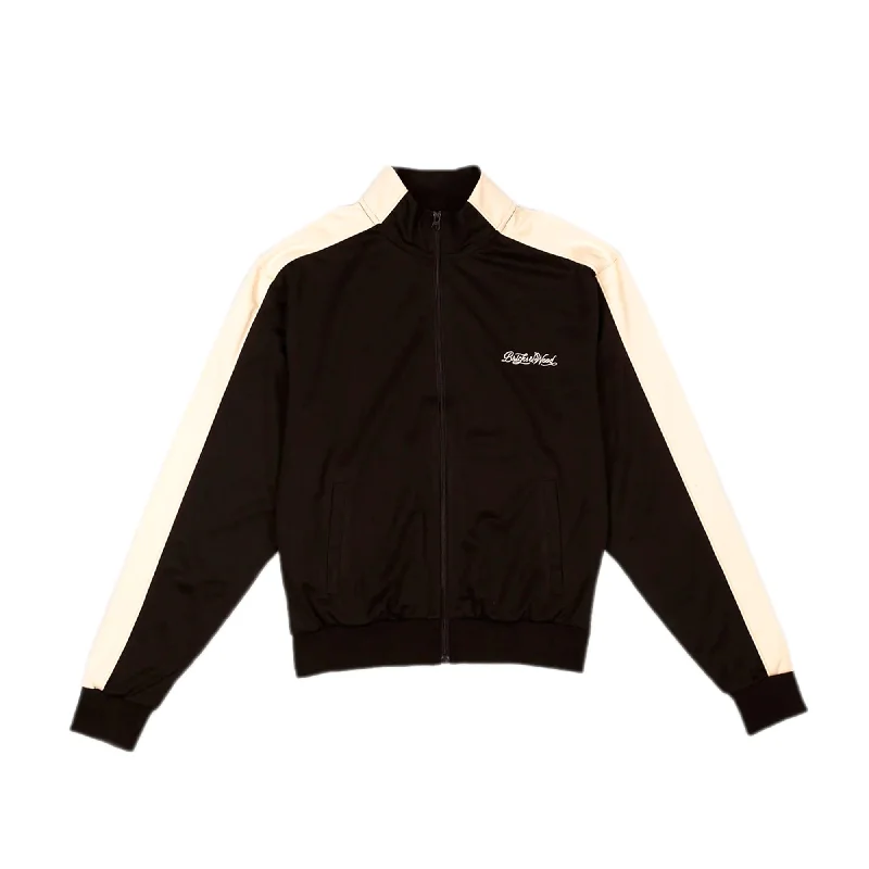 Bricks & Wood Mens Track Jacket Zippered Jacket Buttoned Jacket Snapped Jacket