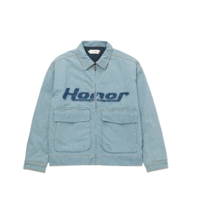 Honor The Gift Mens Frequency Denim Jacket Plaid Jacket Tartan Jacket Houndstooth Jacket Honor The Gift Mens Frequency Denim Jacket Plaid Jacket Tartan Jacket Houndstooth Jacket