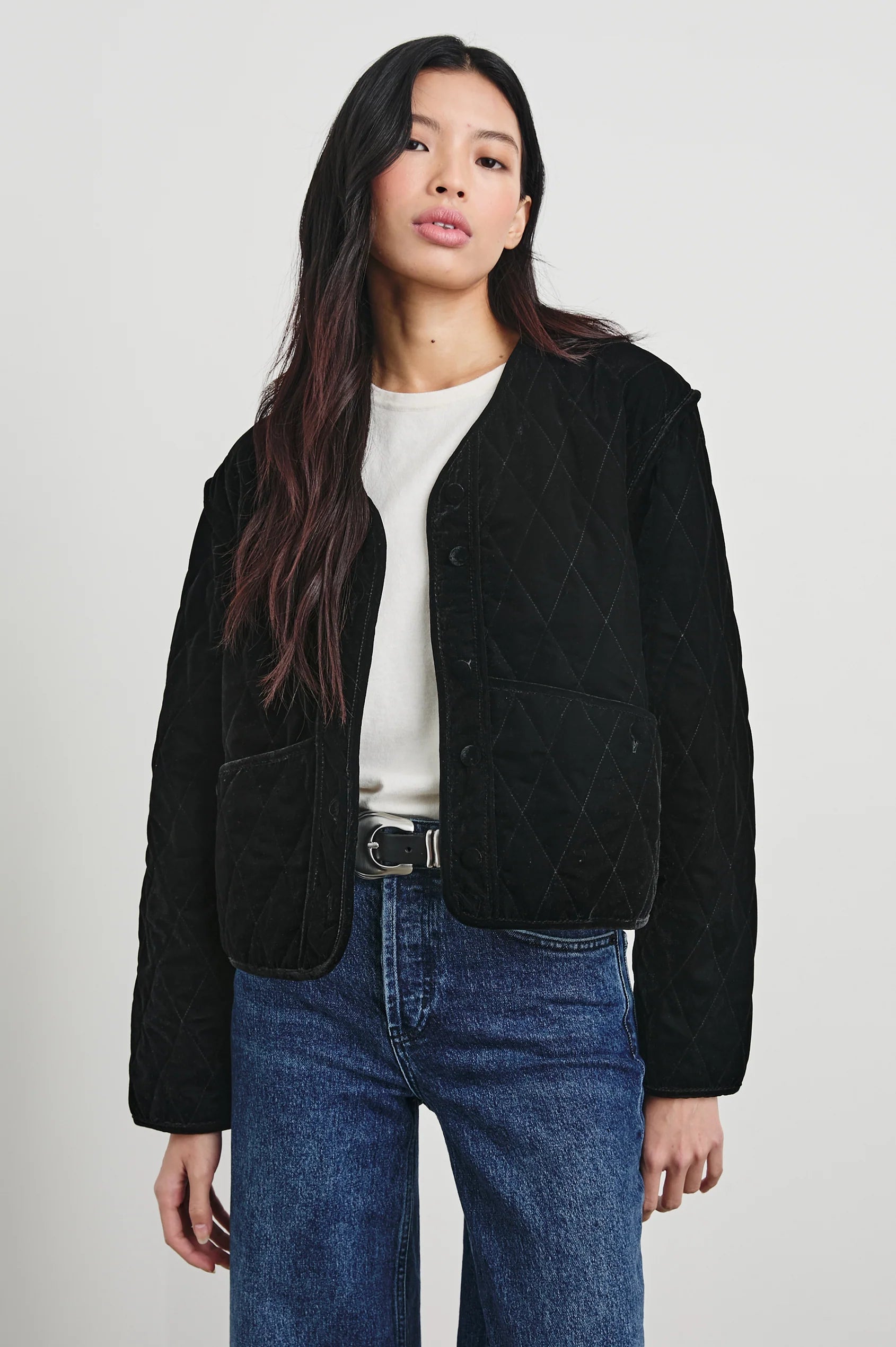 Kiko Jacket Wool Fabric Cashmere Fabric Tweed Fabric