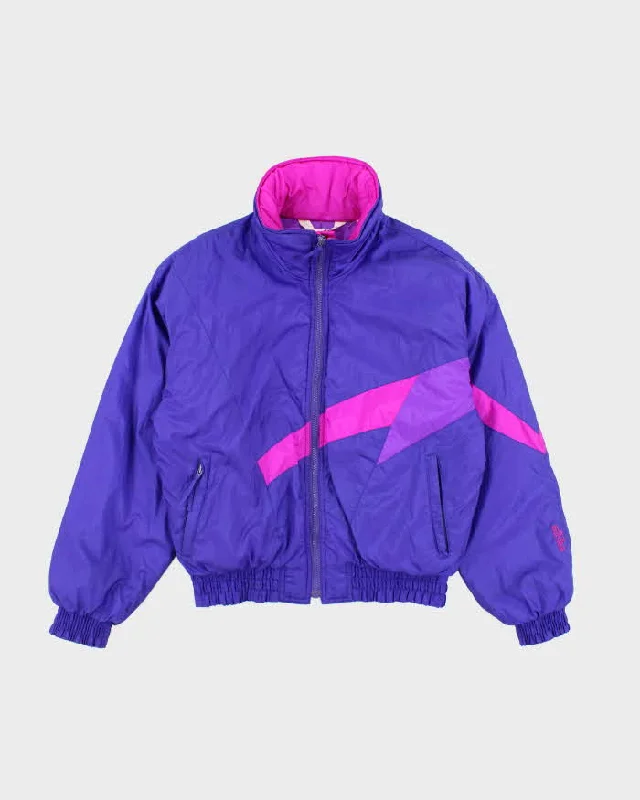 Vintage 80's Women's Sunice Insulated Cropped Ski Jacket - M Nylon Jacket Polyester Jacket Spandex Jacket