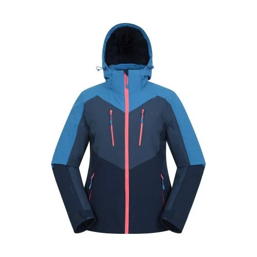 Mountain Warehouse Womens/Ladies Valais Waterproof Waterproof Ski Jacket Striped Jacket Polka Dot Jacket Floral Jacket Mountain Warehouse Womens/Ladies Valais Waterproof Waterproof Ski Jacket Striped Jacket Polka Dot Jacket Floral Jacket