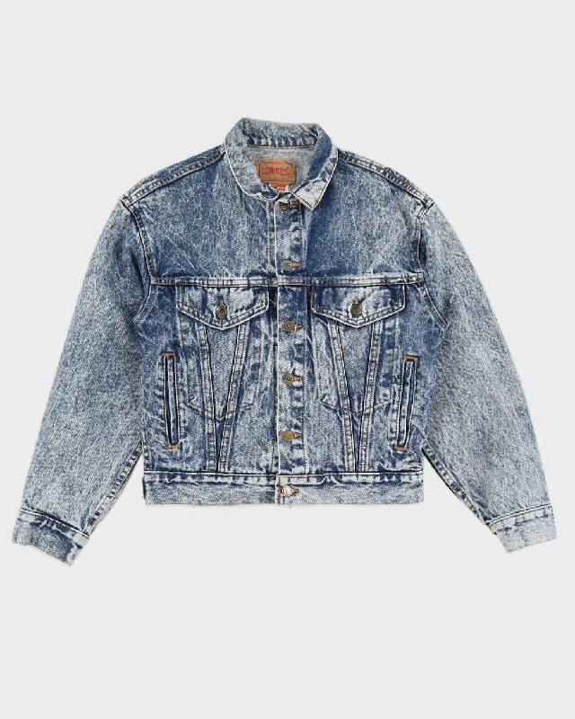 Vintage 80s Levi's Stonewash Denim Jacket - XS Mesh Jacket Canvas Jacket Denim Jacket Vintage 80s Levi's Stonewash Denim Jacket - XS Mesh Jacket Canvas Jacket Denim Jacket