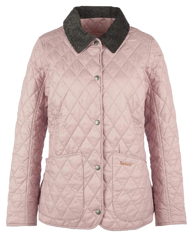 Barbour Women's Annandale Quilted Jacket Cardigan Sweater Pullover