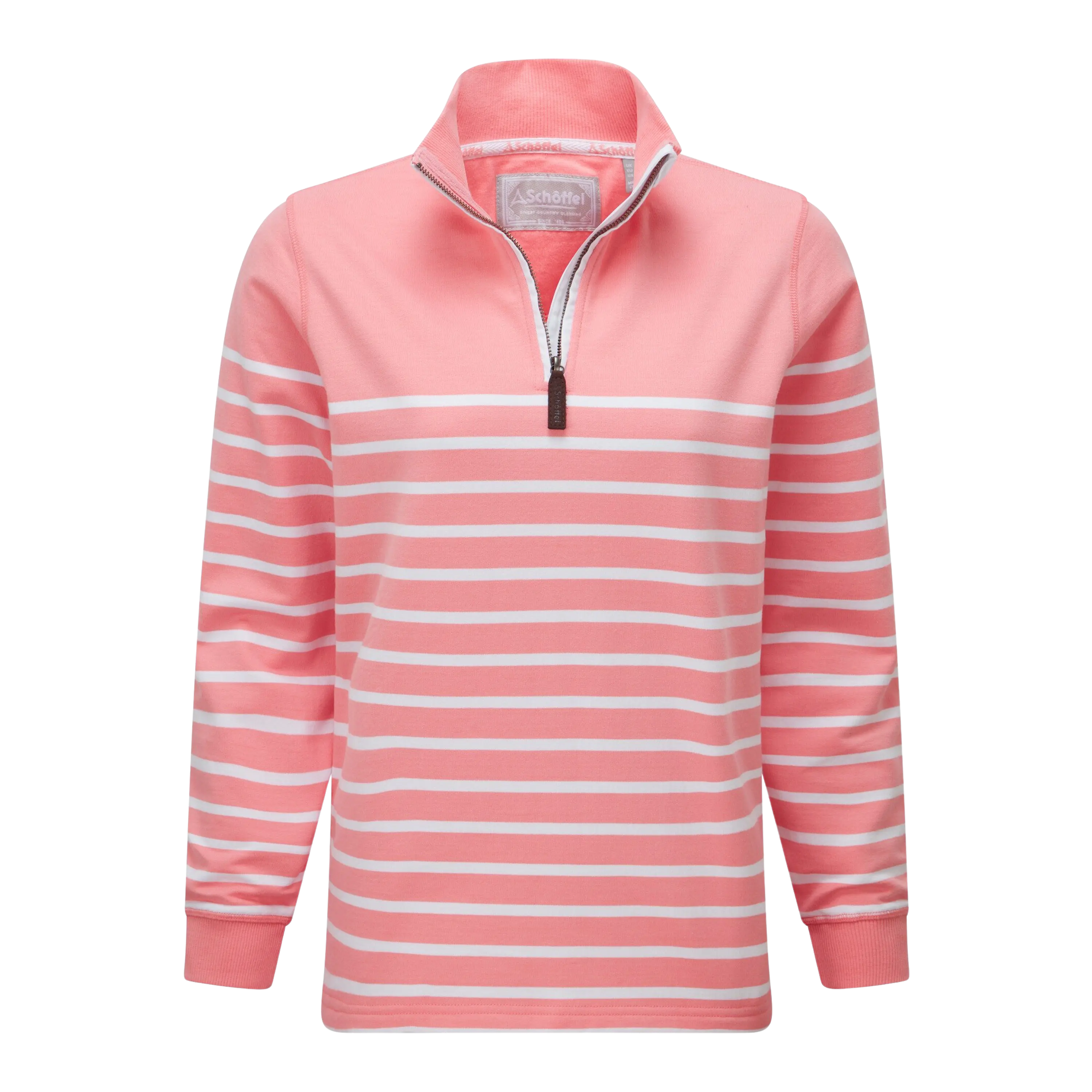 Schoffel Hope Cove Sweatshirt Hoodie with Button Placket Classic Preppy