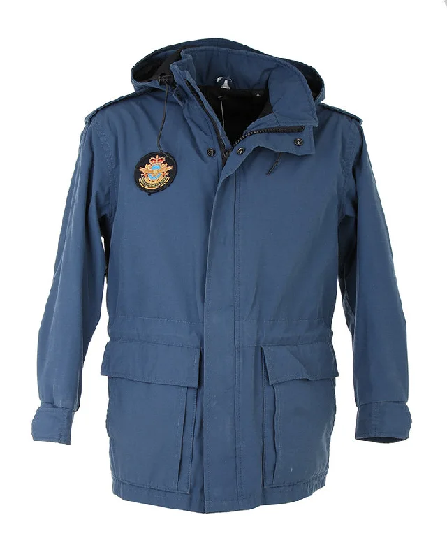 Blue Canadian Cadet Jacket - M Striped Jacket Polka Dot Jacket Floral Jacket