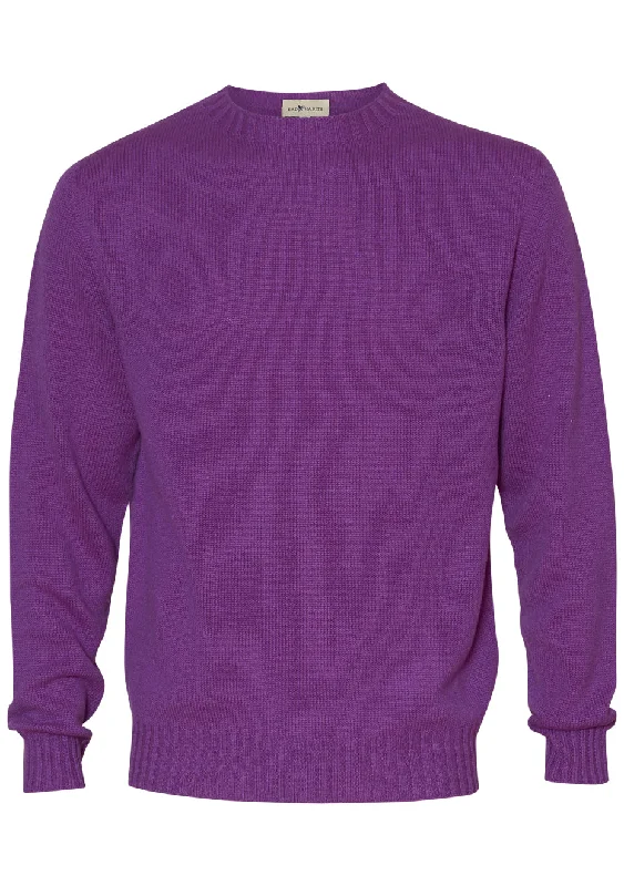Sari Crewneck Cashmere Sweater Elasticated Padded Insulated
