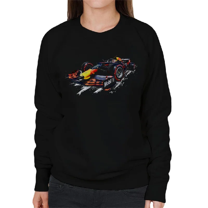 Motorsport Images Red Bull Racing RB15 Max Verstappen Women's Sweatshirt Hoodie with Drop Shoulder Relaxed Streetwear Motorsport Images Red Bull Racing RB15 Max Verstappen Women's Sweatshirt Hoodie with Drop Shoulder Relaxed Streetwear
