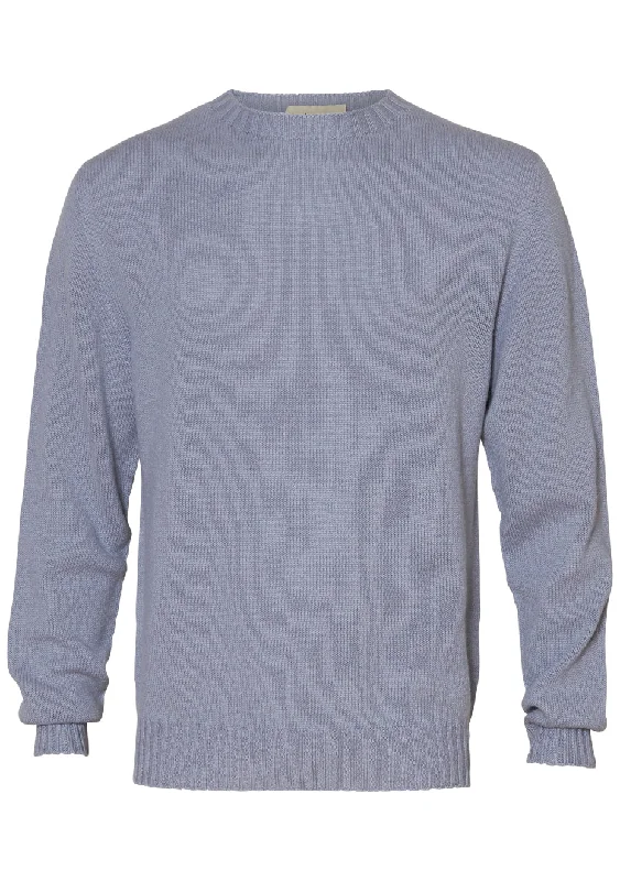 Puffling Crewneck Cashmere Sweater Zippered Buttoned Snapped