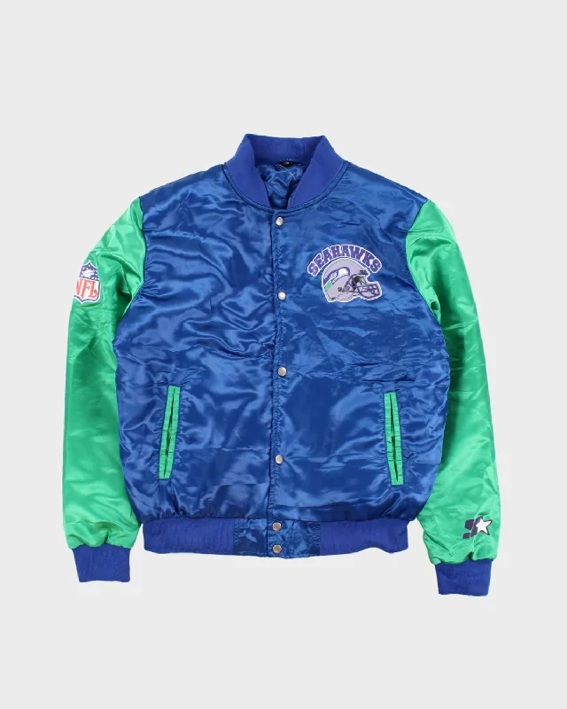 Vintage Seahawks Bomber Jacket - L Wool Jacket Cashmere Jacket Tweed Jacket