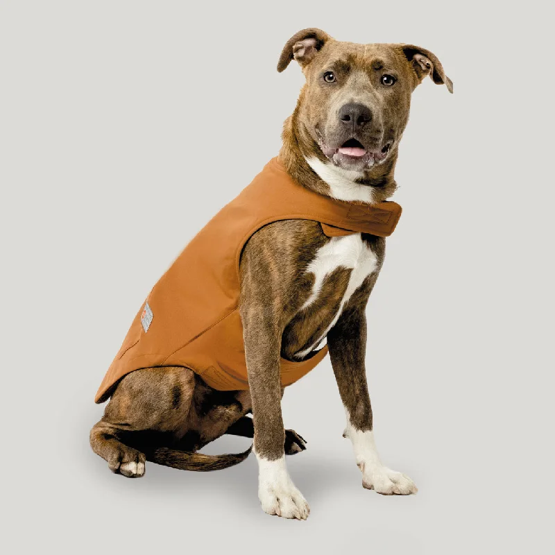 Brawny Canvas Reversible Dog Work Jacket Welt Pockets Slit Pockets Flap Pockets