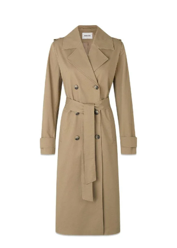 OakMD jacket - Camel Tiered Jacket Buttoned Jacket Zippered Jacket