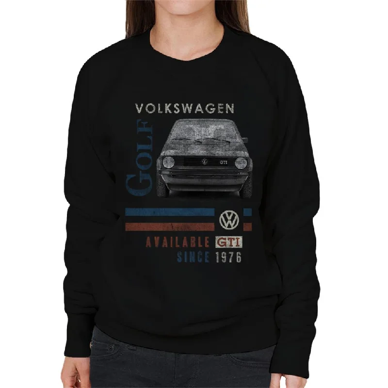 Volkswagen GTI 1976 Women's Sweatshirt Hoodie Jacket Zipper Layering