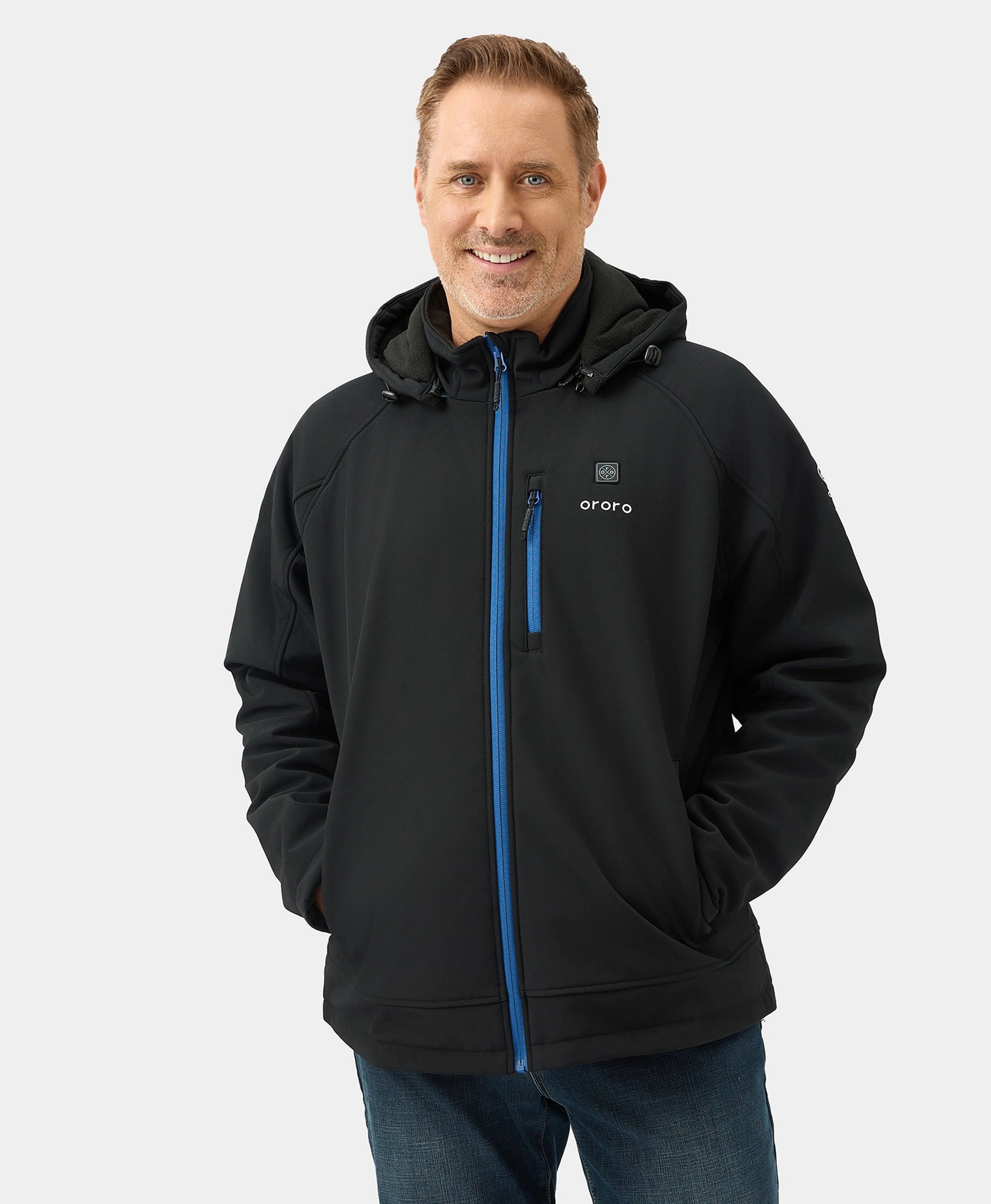 Final Sale - Men's Classic Heated Jacket 2.0 (4 Heating Zones) Wool Jacket Cashmere Jacket Tweed Jacket Final Sale - Men's Classic Heated Jacket 2.0 (4 Heating Zones) Wool Jacket Cashmere Jacket Tweed Jacket