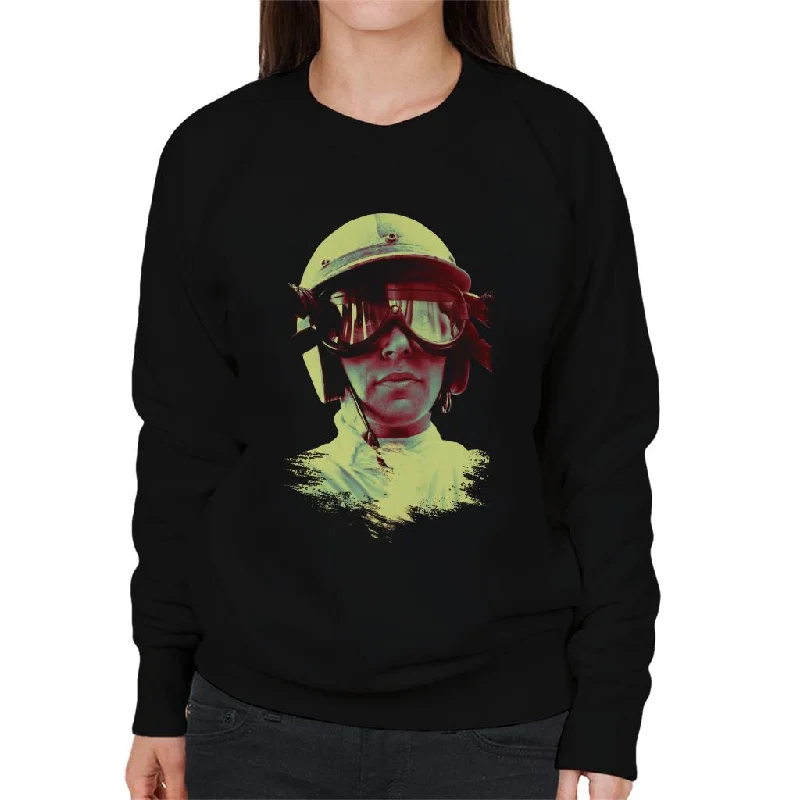 Motorsport Images John Surtees Monaco GP 1967 Women's Sweatshirt Cotton Hoodie Fleece Lining Warmth Motorsport Images John Surtees Monaco GP 1967 Women's Sweatshirt Cotton Hoodie Fleece Lining Warmth
