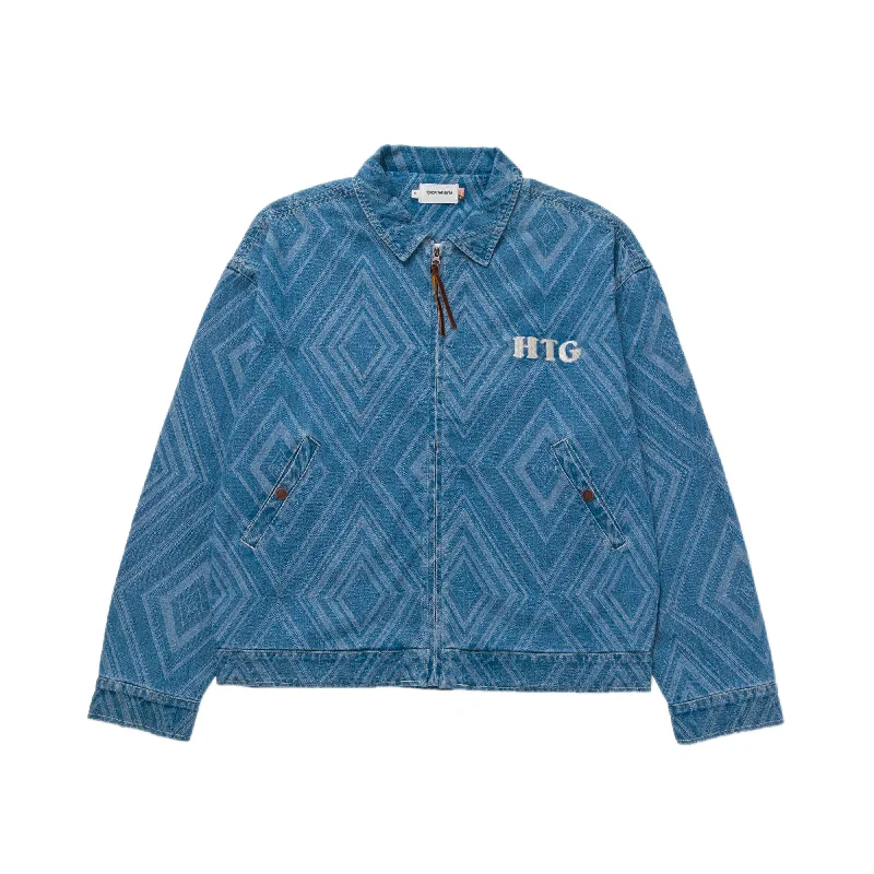 Honor The Gift Mens Diamond Denim Jacket Hooded Jacket Caped Jacket Shawl Collar Jacket Honor The Gift Mens Diamond Denim Jacket Hooded Jacket Caped Jacket Shawl Collar Jacket