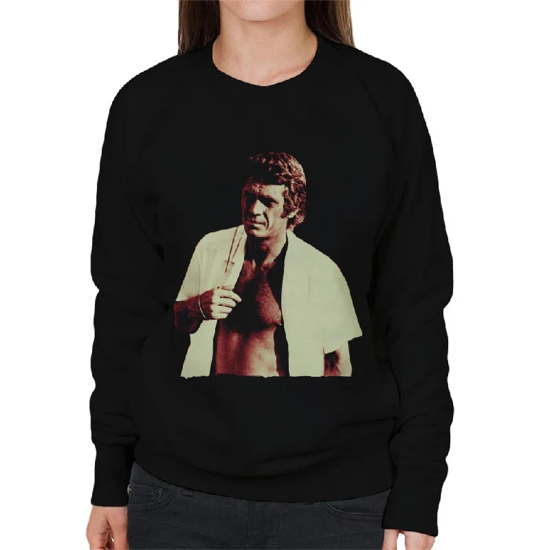 Motorsport Images Le Mans 1969 Steve McQueen Women's Sweatshirt Hoodie with Hood Adjustable Protection Motorsport Images Le Mans 1969 Steve McQueen Women's Sweatshirt Hoodie with Hood Adjustable Protection
