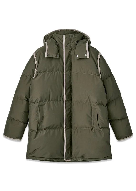 Warm up Jacket - Forest Green Collared Jacket Crew Neck Jacket Turtle Neck Jacket