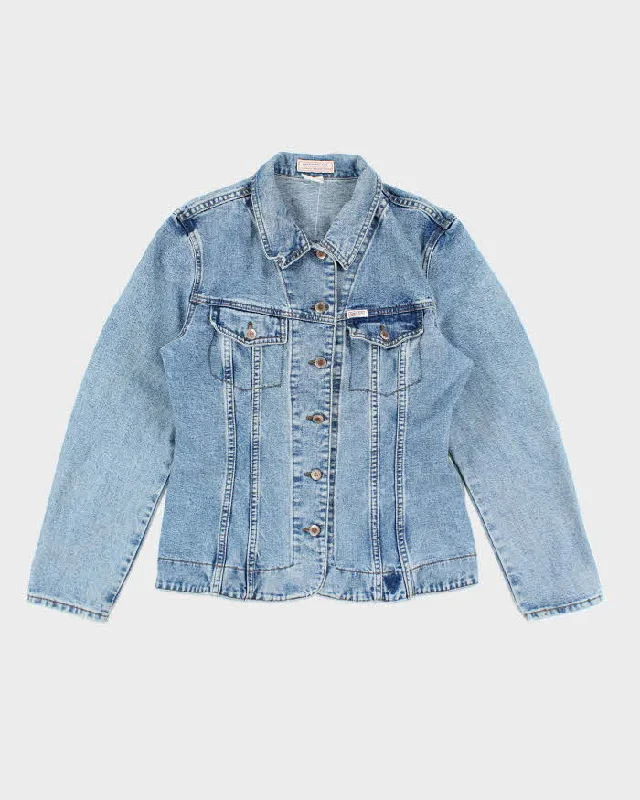 Vintage 90's Women's Guess Light Wash Denim Jacket - M Mesh Jacket Canvas Jacket Denim Jacket Vintage 90's Women's Guess Light Wash Denim Jacket - M Mesh Jacket Canvas Jacket Denim Jacket
