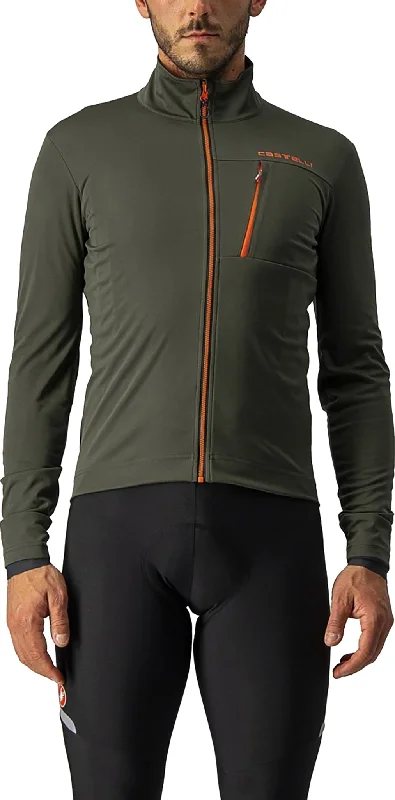 Military Green - Fiery Red