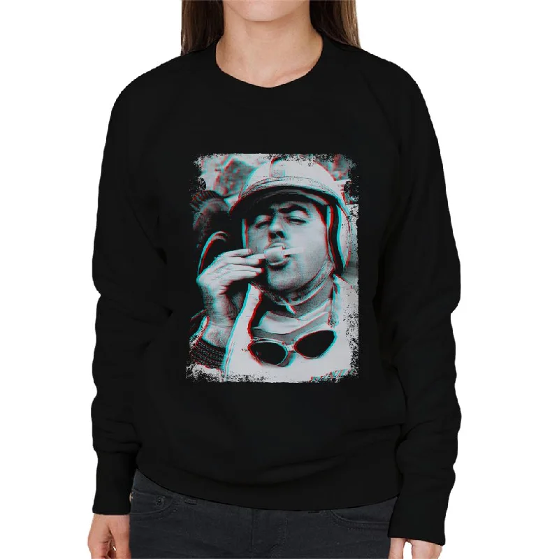 Motorsport Images Brabham Ice Lolly Lotus 24 Climax Women's Sweatshirt Hoodie with Hem Raw Edge Edgy Unfinished Motorsport Images Brabham Ice Lolly Lotus 24 Climax Women's Sweatshirt Hoodie with Hem Raw Edge Edgy Unfinished