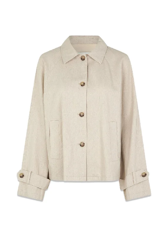 ParkMD short jacket - Cream Milk Jacket Blazer Coat
