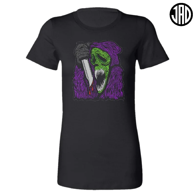 Boo Two - Women's Tee Mesh Fabric Canvas Fabric Denim Fabric