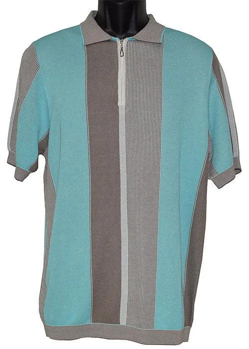 Cigar Shirt # PJ1214 Teal Machine Wash Dry Clean Hand Wash