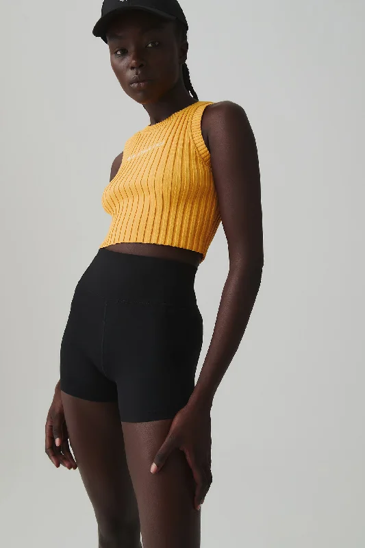 Cropped Knitted Logo Tank 135 summer tank top