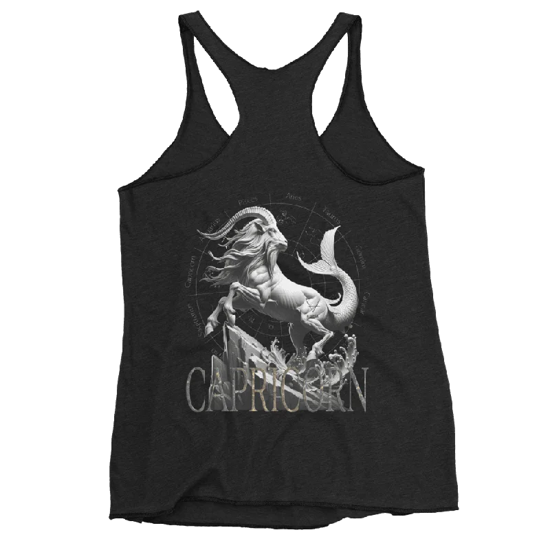 Deadpan Couture "Capricorn" Women's Racerback Tank cotton tank top