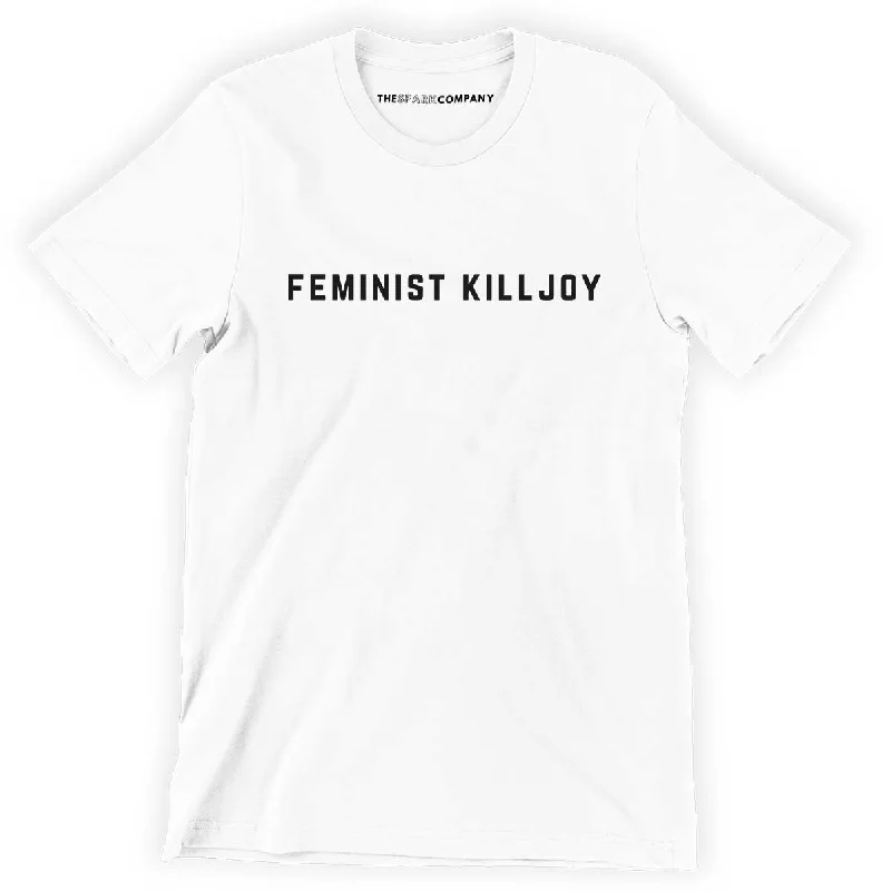 Feminist Killjoy Mens Feminist T-Shirt Thin T-Shirt Open Front Quick Dry