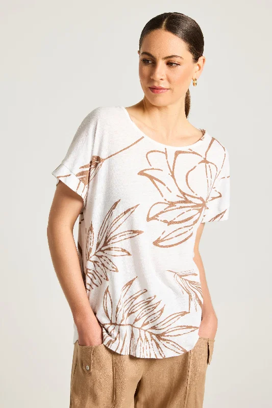 Fern Tee Thin T-Shirt Open Front Quick Dry