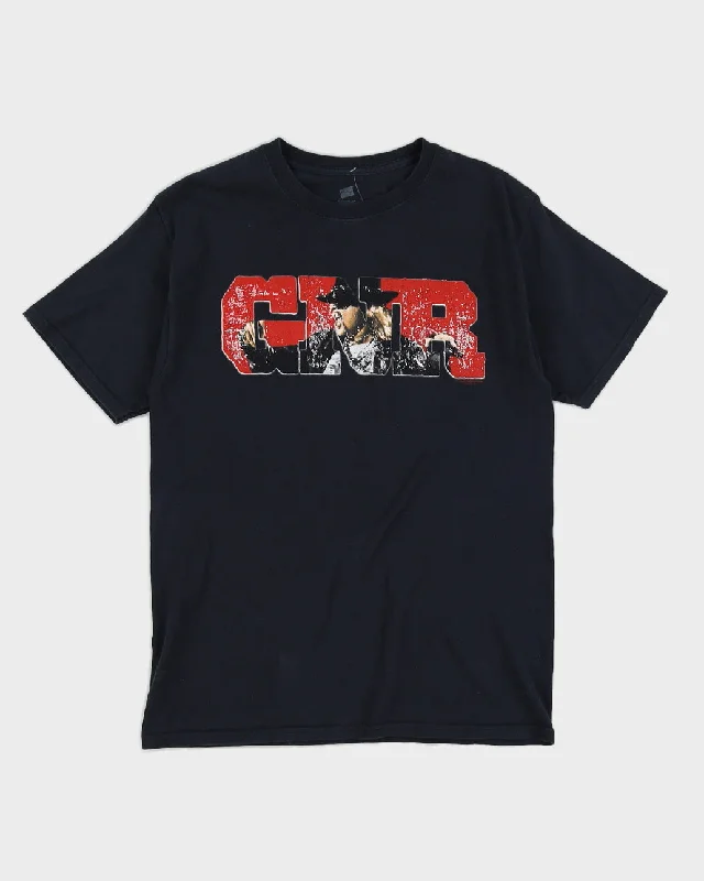 Guns N' Roses 2011 Band T-Shirt - M Mesh Blend Leather Blend Suede Blend