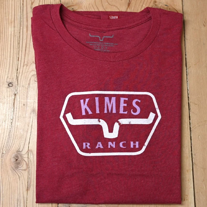 Kimes Ranch Ladies Distance Tee Terry Blend Velvet Blend Canvas Blend
