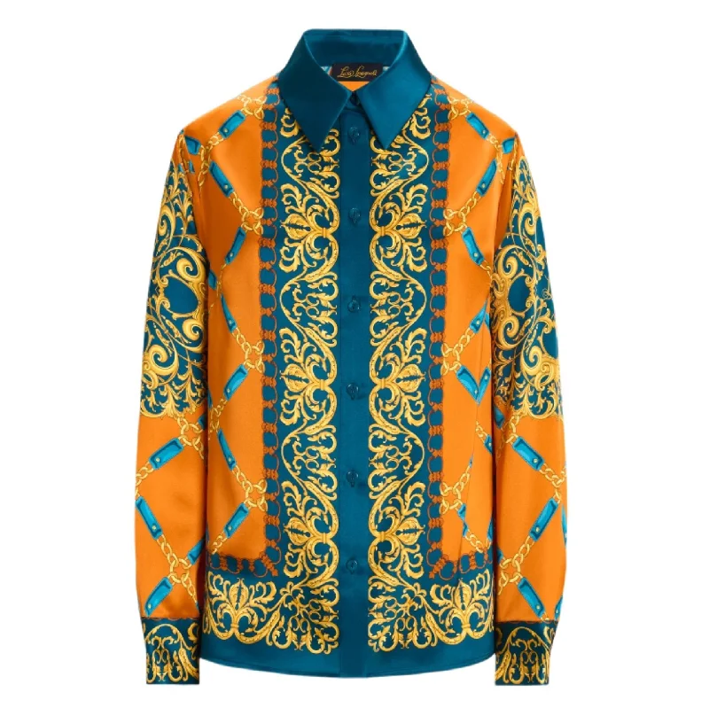 3711-COL. ORANGE TURQUOISE