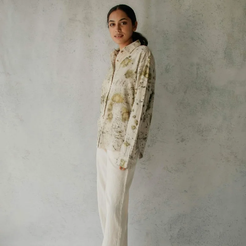 Lost In Forest | Classic Shirt Seamless Knitted Crochet