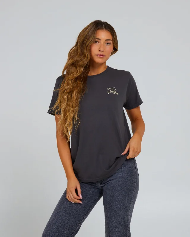 Love Bite Boyfriend S/S Tee - Charcoal Faux Fur Fabric Real Fur Fabric Shearling Fabric Love Bite Boyfriend S/S Tee - Charcoal Faux Fur Fabric Real Fur Fabric Shearling Fabric